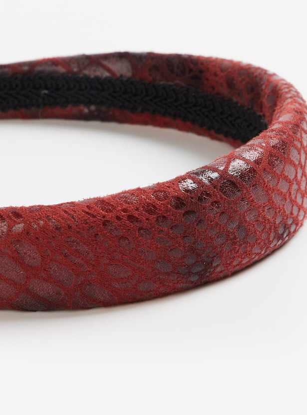 FAME FOREVER Patterned Headband
