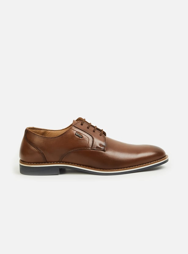 LEE COOPER Leather Derby Shoes