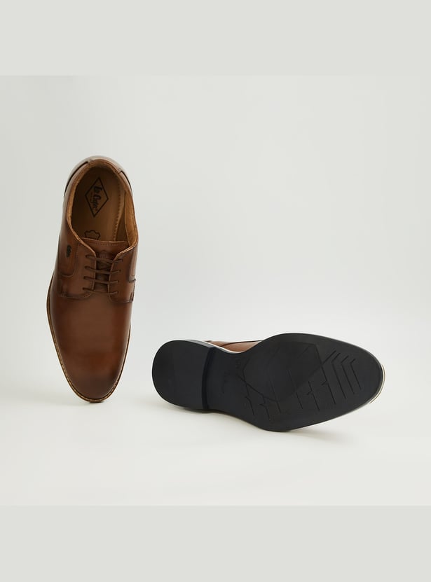 LEE COOPER Leather Derby Shoes