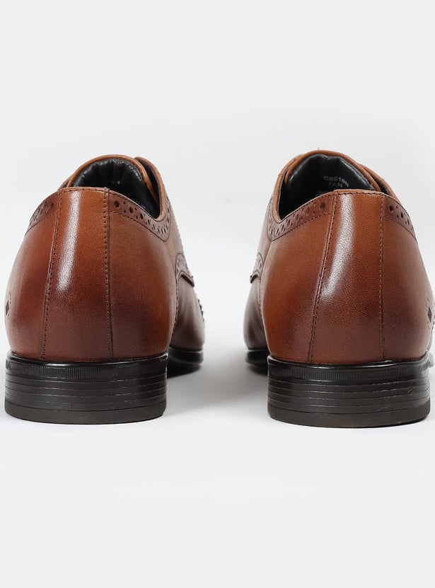 LEE COOPER Leather Derby Shoes