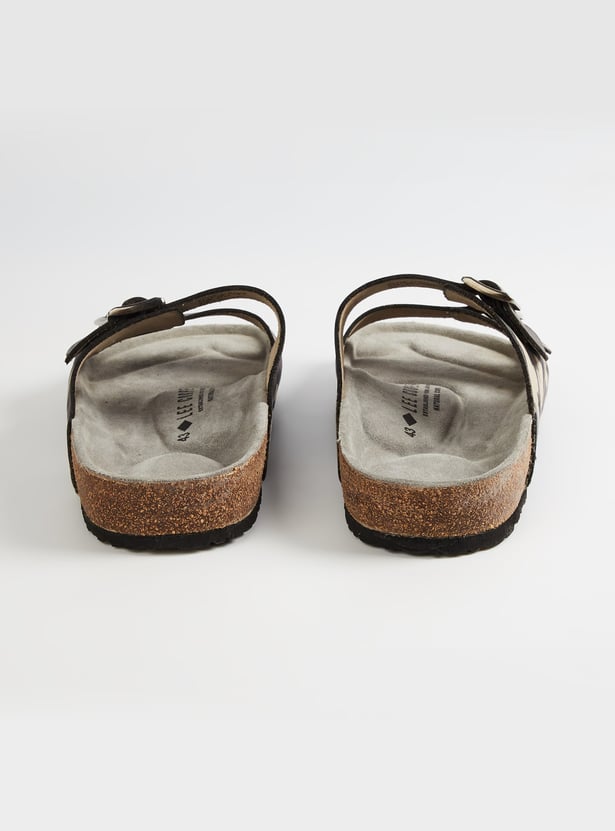 LEE COOPER Camouflage Print Dual-Strap Slides
