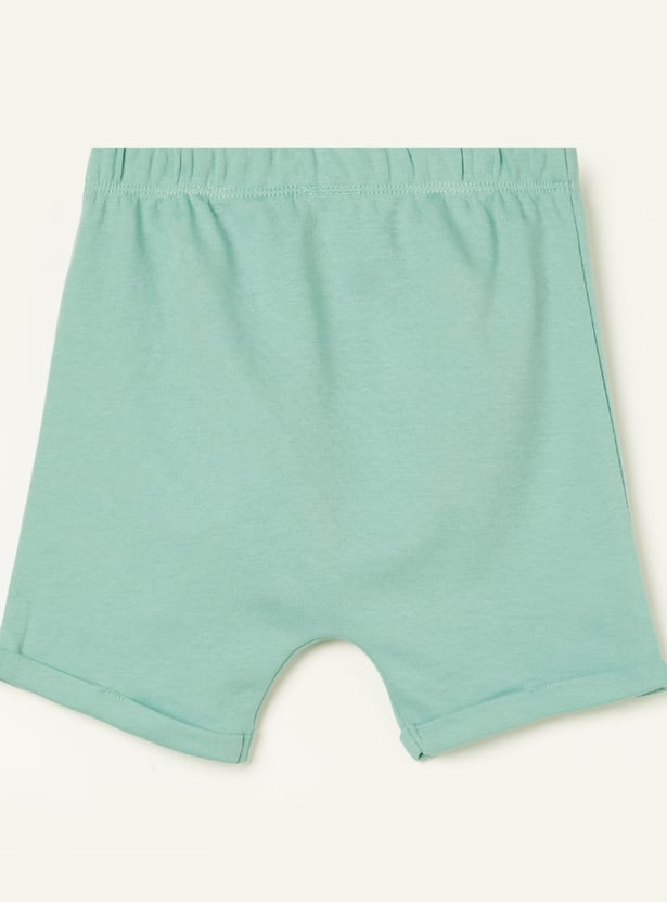 FS MINI KLUB Girls Assorted Shorts - Pack of 2