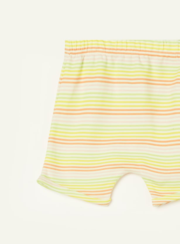FS MINI KLUB Girls Assorted Shorts - Pack of 2