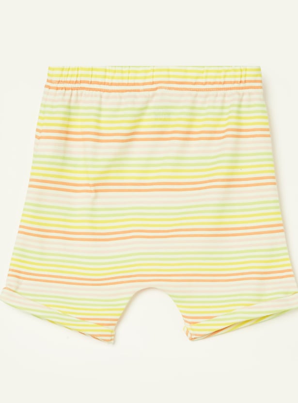 FS MINI KLUB Girls Assorted Shorts - Pack of 2