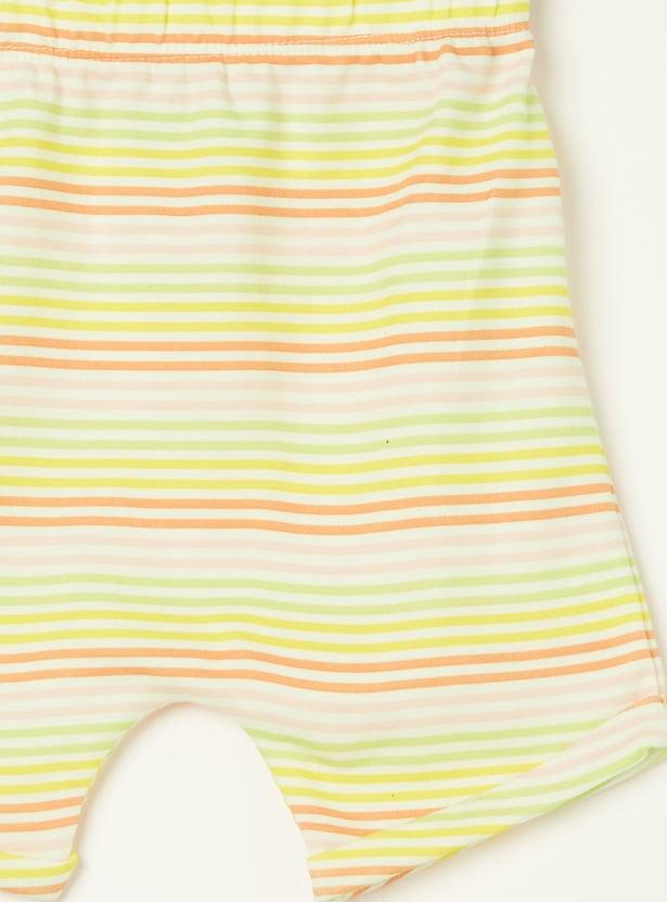 FS MINI KLUB Girls Assorted Shorts - Pack of 2