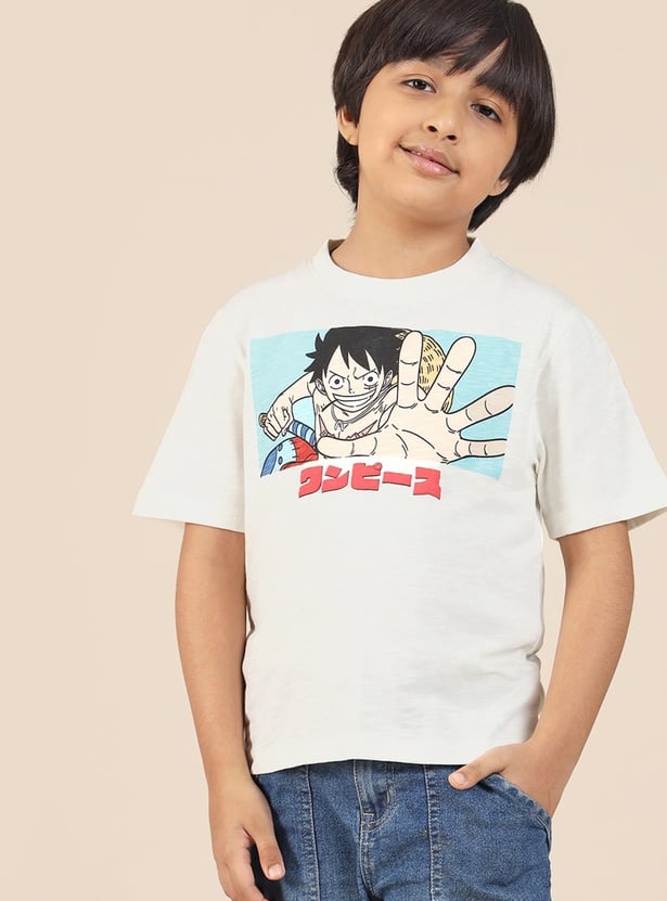 KIDSVILLE Boys Naruto Print T-shirt