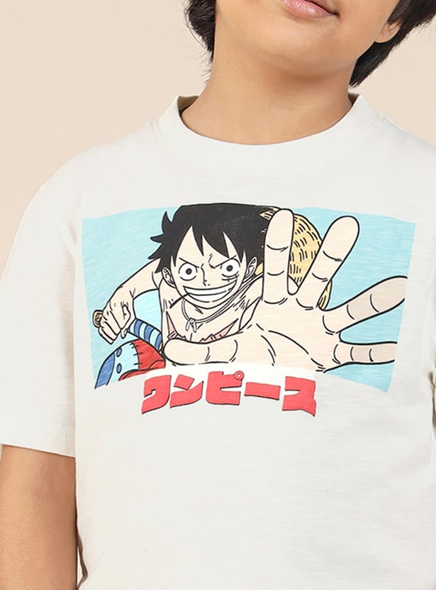 KIDSVILLE Boys Naruto Print T-shirt