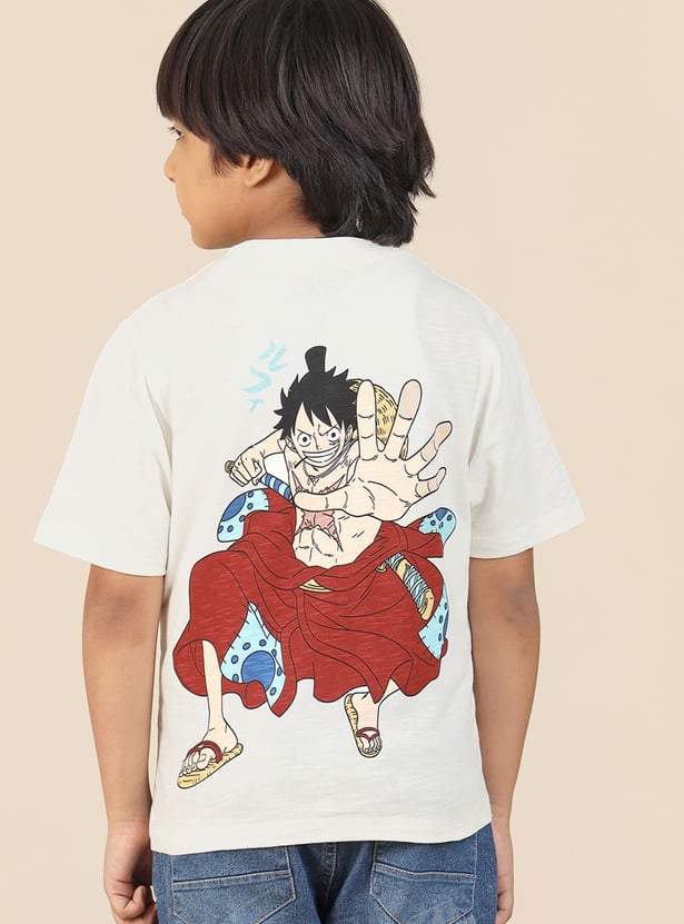KIDSVILLE Boys Naruto Print T-shirt