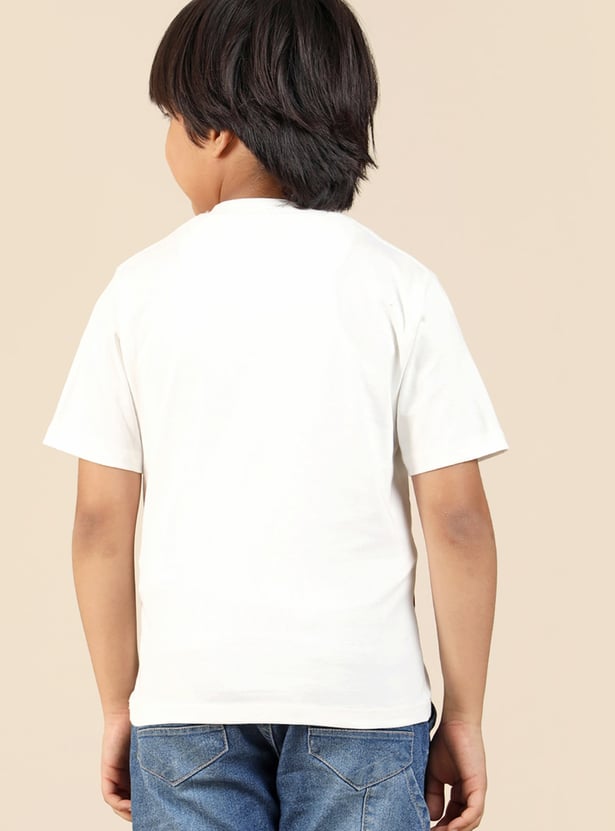 KIDSVILLE Boys One Piece Print T-shirt