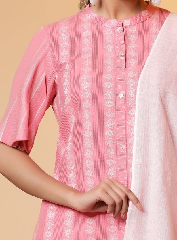 AURELIA Solid Sheer Dupatta