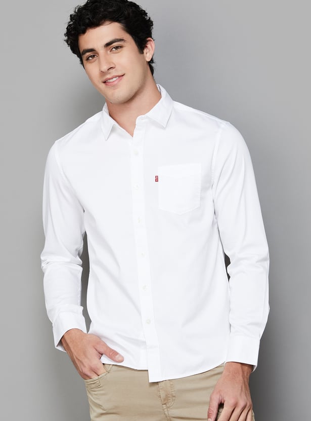 LEVI'S Solid Slim Fit Shirt