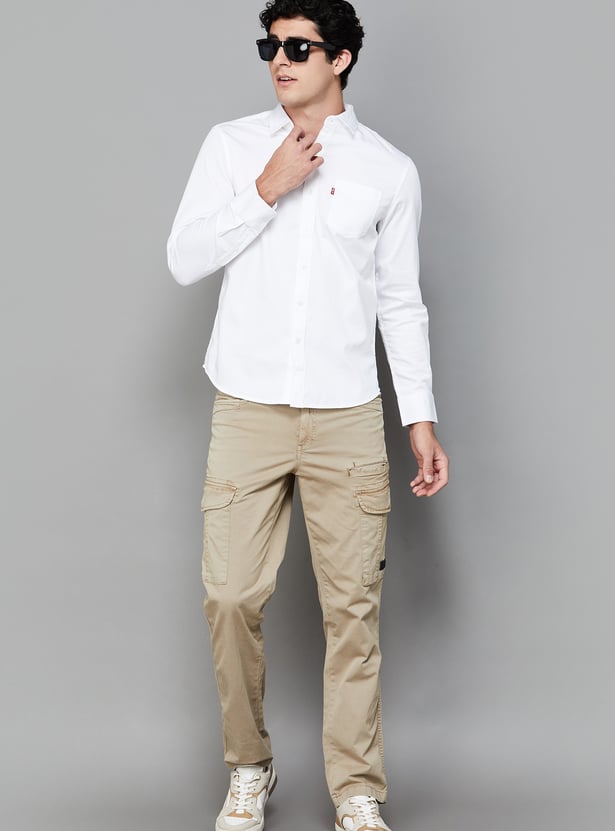 LEVI'S Solid Slim Fit Shirt