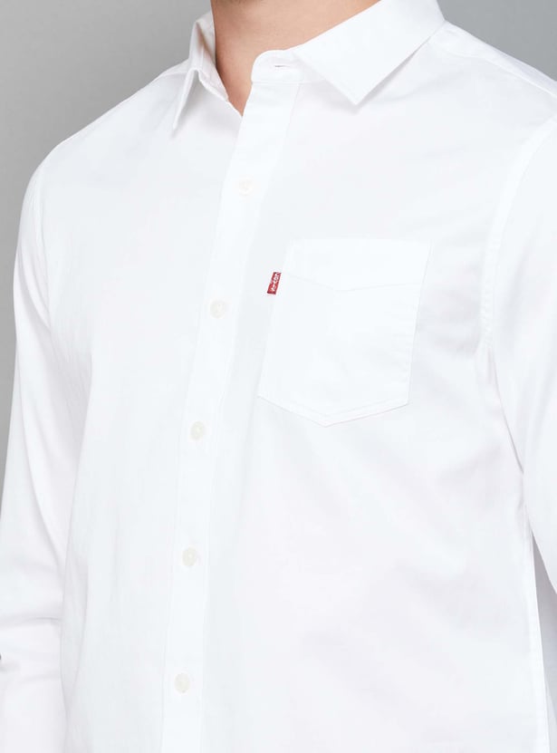 LEVI'S Solid Slim Fit Shirt