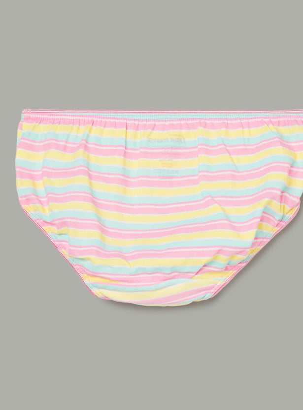 FAME FOREVER Girls Minnie Mouse Print Panties