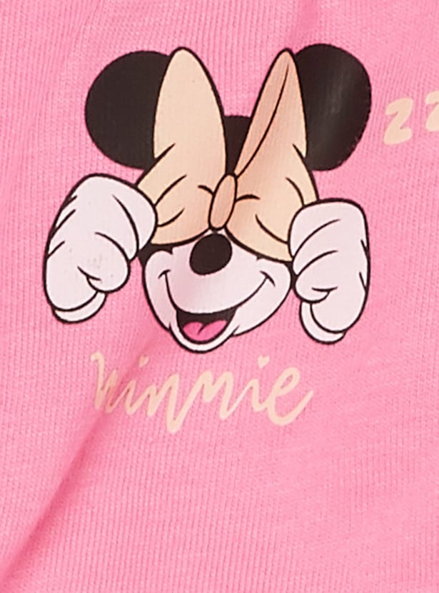 FAME FOREVER Girls Minnie Mouse Print Panties