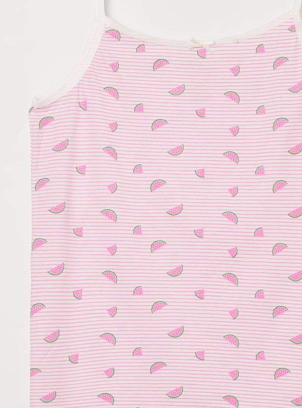 FAME FOREVER Girls Assorted Camisoles - Pack of 3