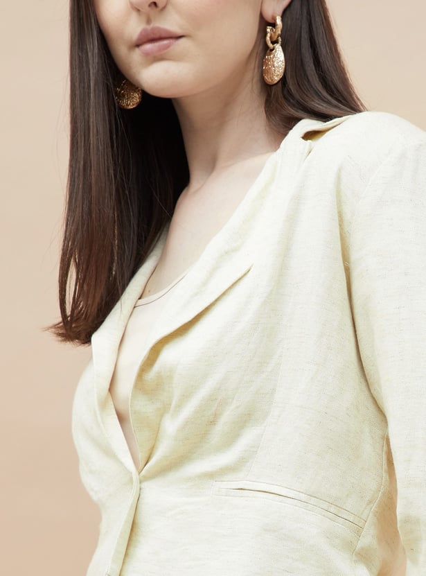 CODE Solid Crop Jacket