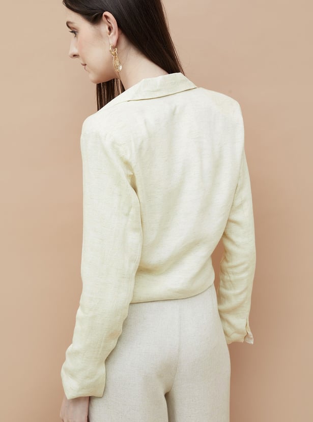 CODE Solid Crop Jacket