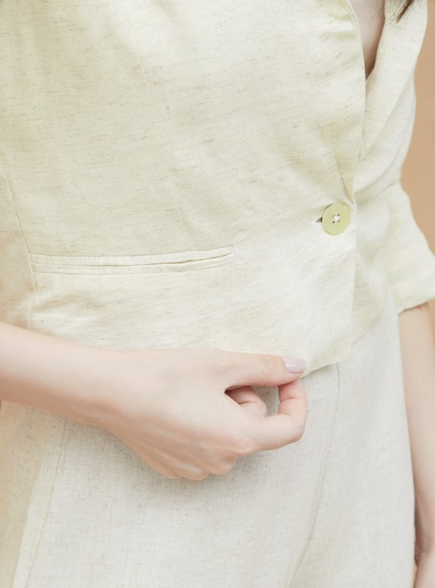 CODE Solid Crop Jacket