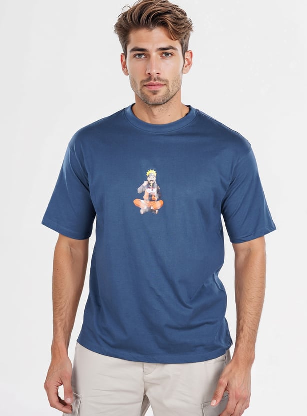 CELIO Naruto Back Print T-shirt