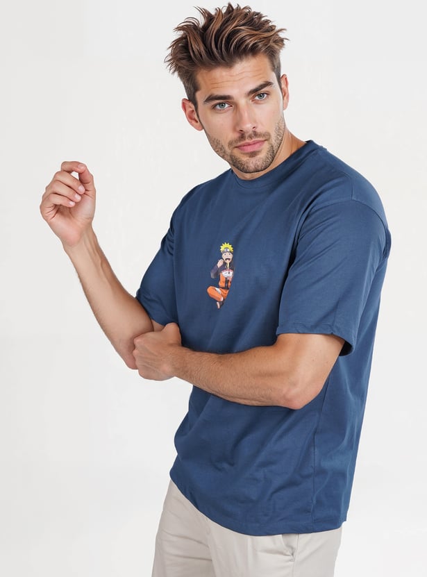 CELIO Naruto Back Print T-shirt