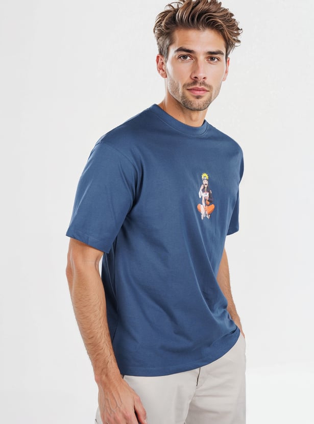 CELIO Naruto Back Print T-shirt