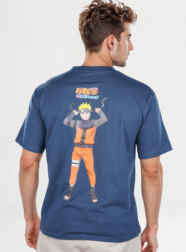 CELIO Naruto Back Print T-shirt