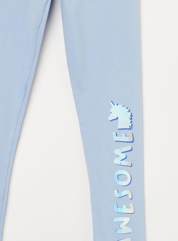 FAME FOREVER Girls Printed Leggings