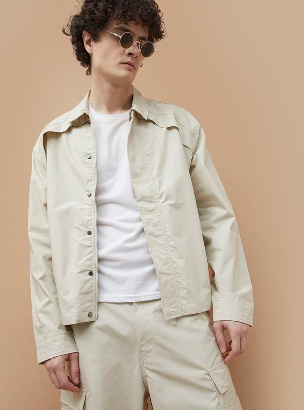 FORCA NXT Solid Button-Front Jacket
