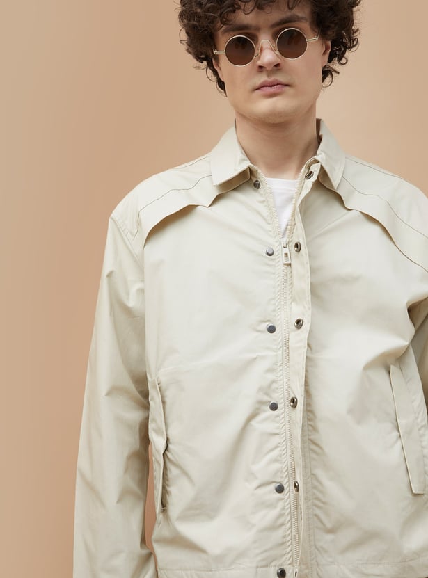 FORCA NXT Solid Button-Front Jacket