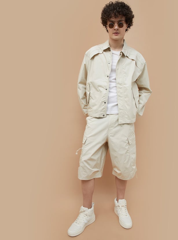 FORCA NXT Solid Button-Front Jacket