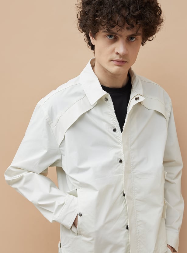 FORCA NXT Solid Button-Front Jacket