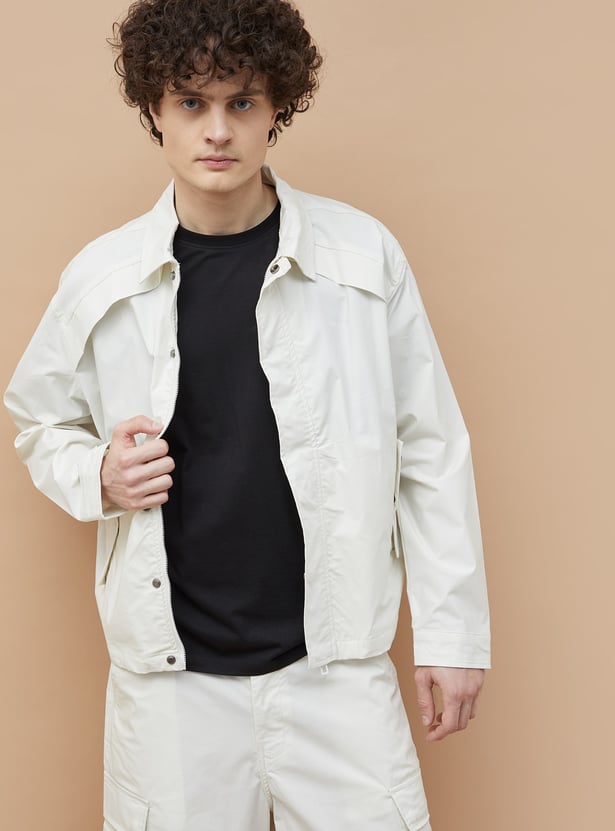 FORCA NXT Solid Button-Front Jacket