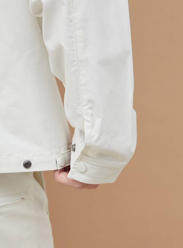 FORCA NXT Solid Button-Front Jacket