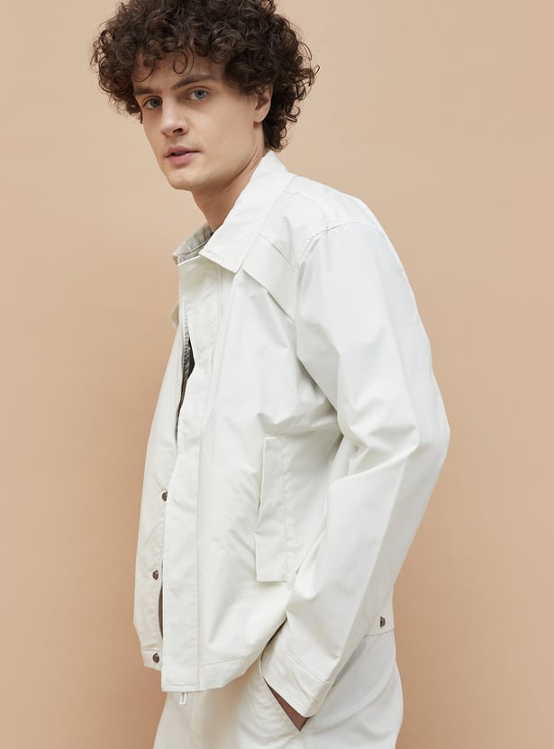 FORCA NXT Solid Button-Front Jacket