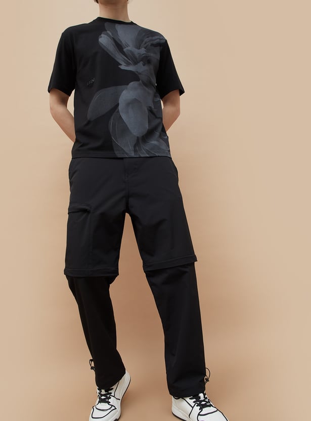BOSSINI Solid Convertiblle Cargos
