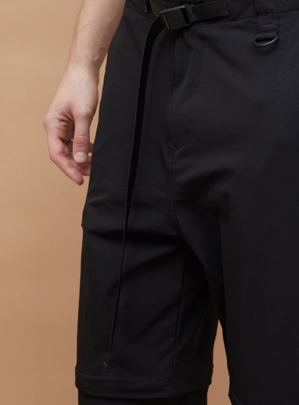 BOSSINI Solid Convertiblle Cargos