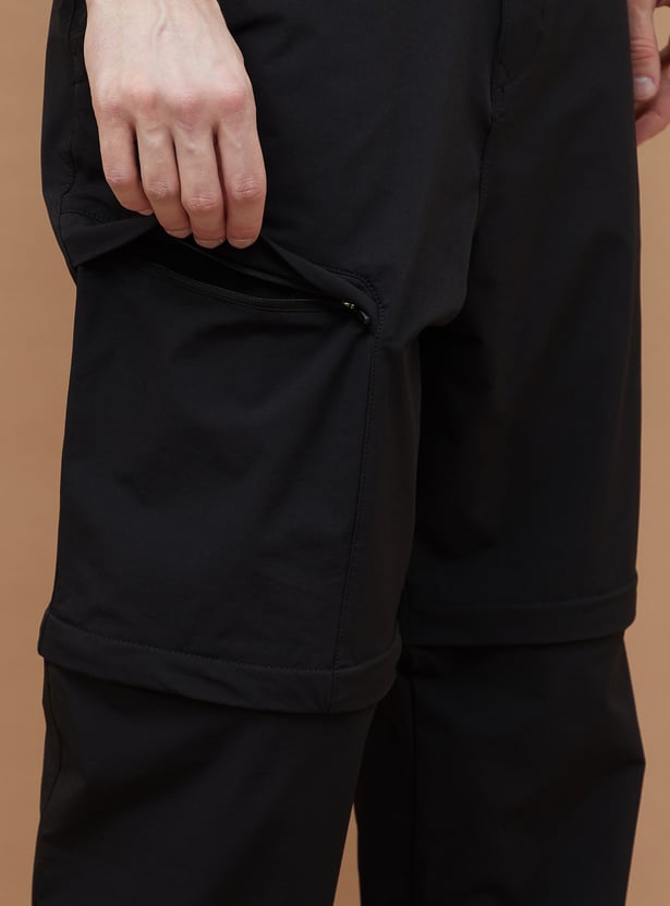 BOSSINI Solid Convertiblle Cargos