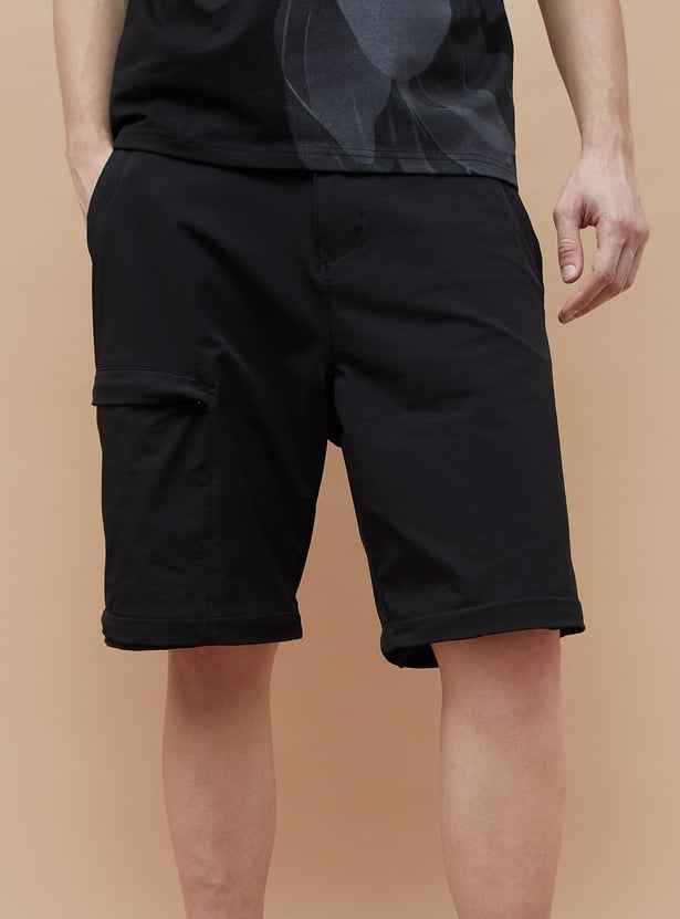 BOSSINI Solid Convertiblle Cargos