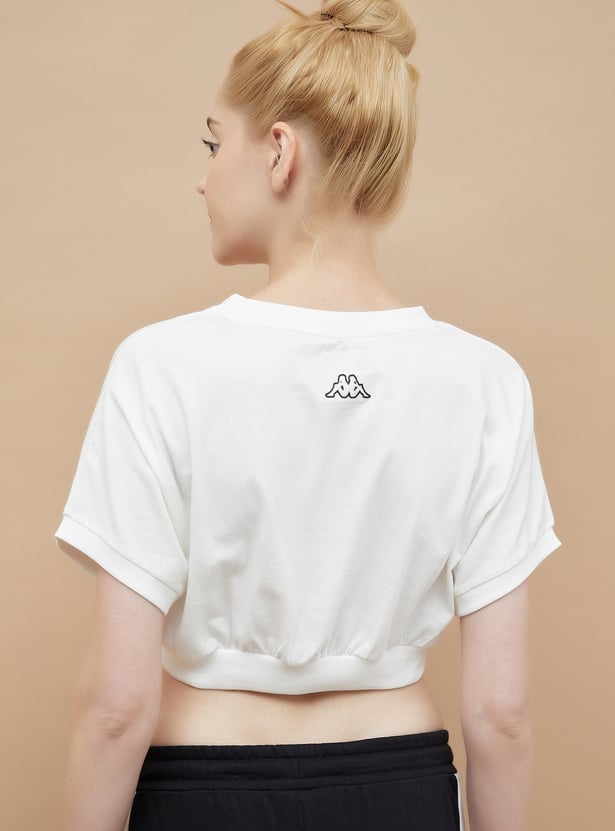 KAPPA Printed Crop T-shirt