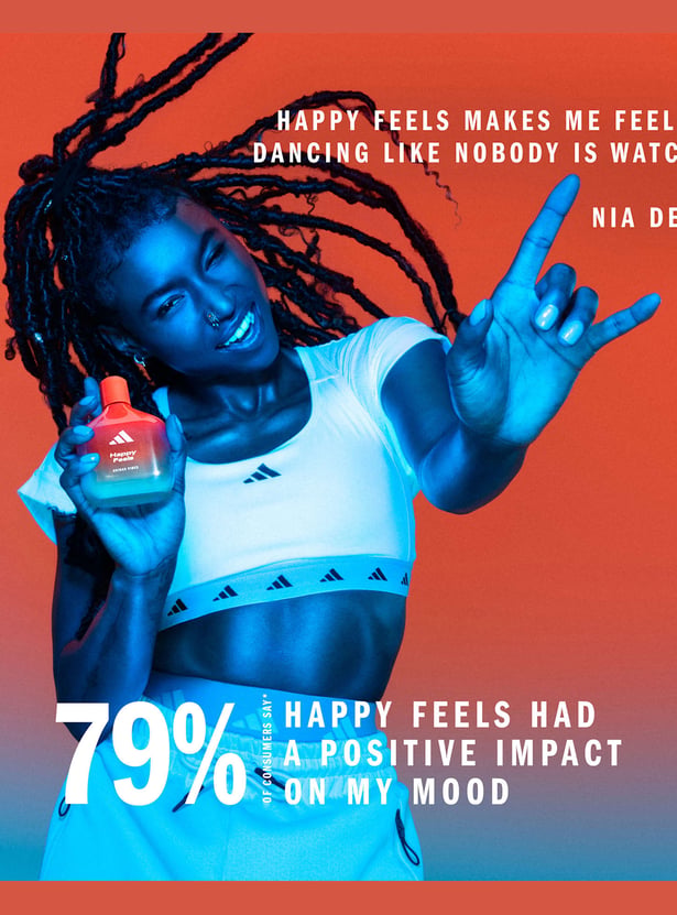 ADIDAS Vibes Happy Feels Eau de Parfum - 100ml