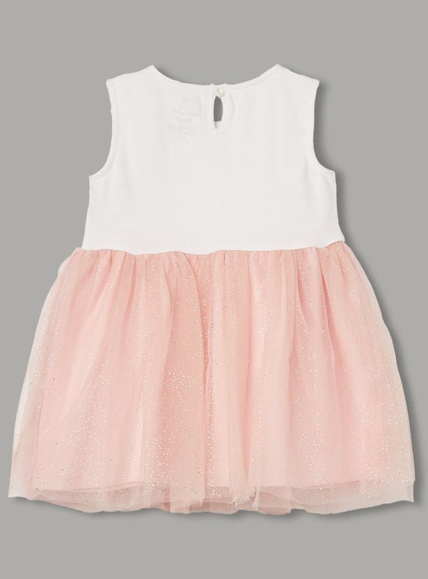 JUNIORS Girls Hello Kitty Print A-line Dress