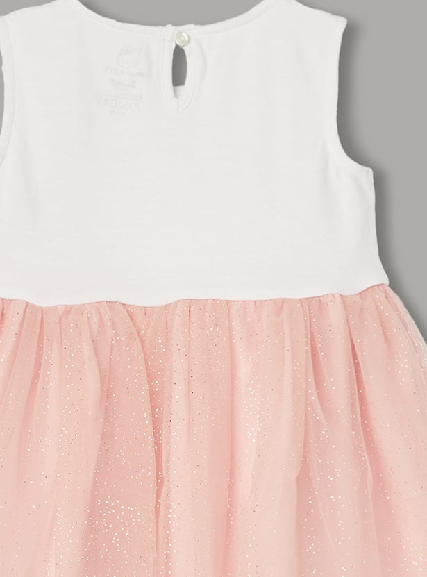 JUNIORS Girls Hello Kitty Print A-line Dress