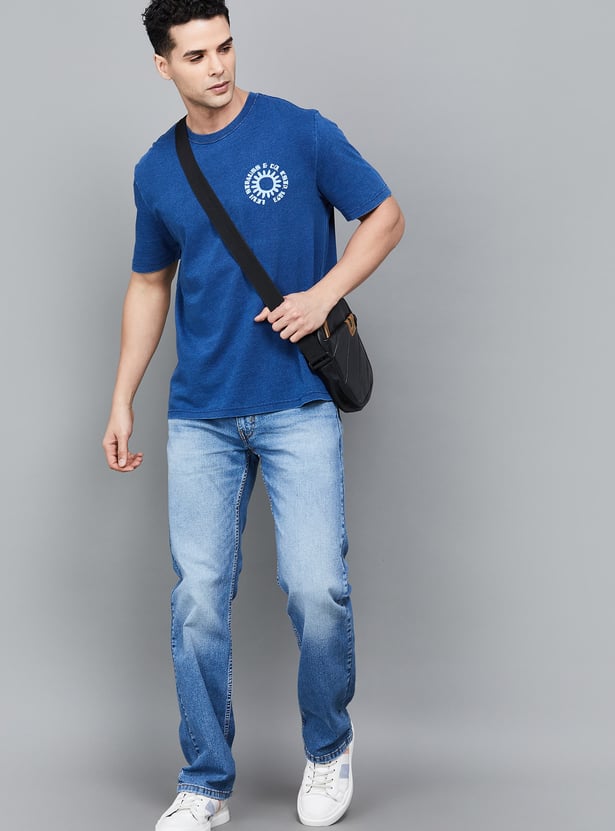 LEVI'S Washed Bootcut Fit Jeans