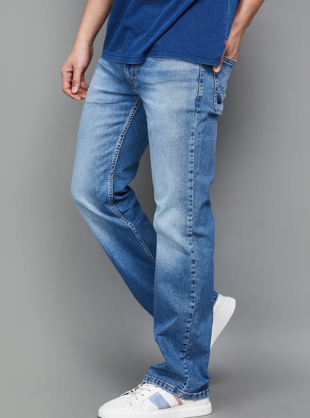 LEVI'S Washed Bootcut Fit Jeans