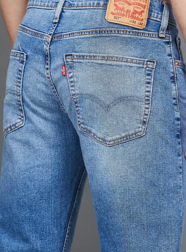 LEVI'S Washed Bootcut Fit Jeans