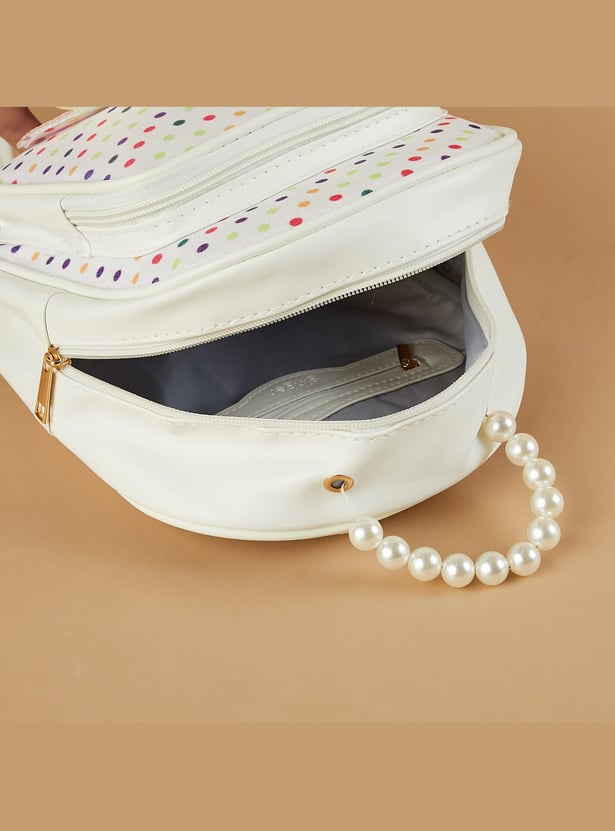 GINGER Shimmery Butterfly Backpack