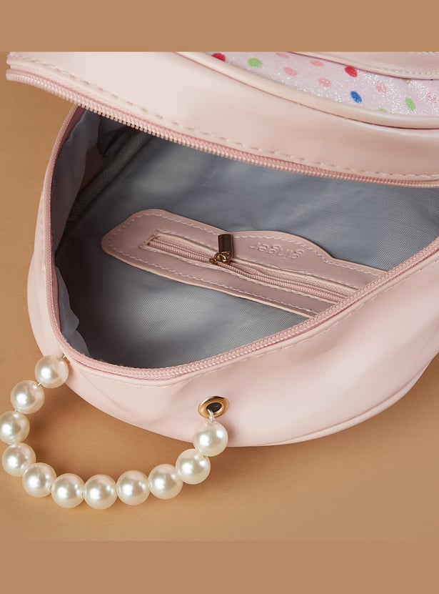 GINGER Shimmery Butterfly Backpack