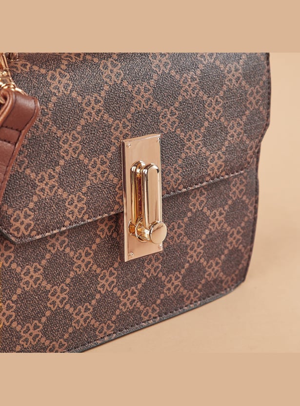 CODE Printed Sling Bag