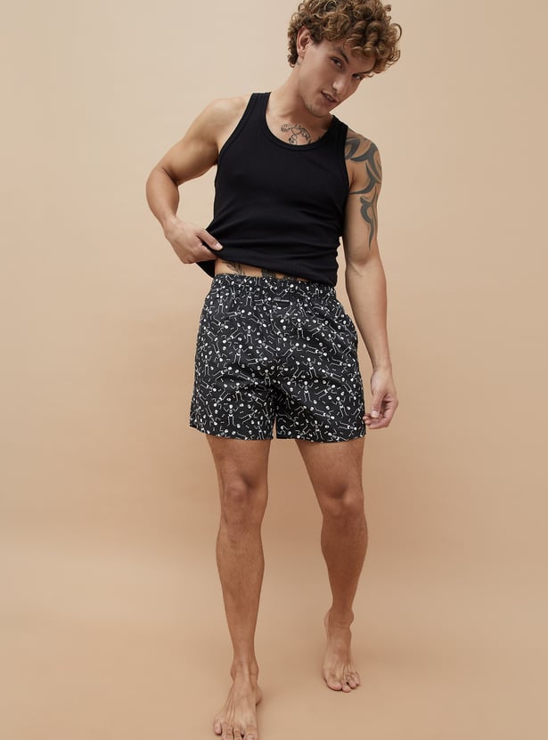 FAME FOREVER Printed Boxers - Pack of 2